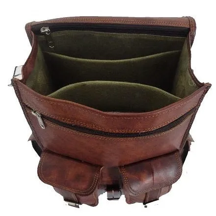 Vintage Leather Backpack bag