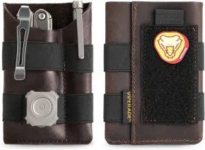 VIPERADE PL5 EDC Organizer Pouch, Slim EDC Pouch with DIY Patch Area for Daily Carry