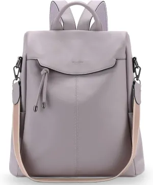 VX VONXURY Backpack Purse for Women Faux Leather Anti-Theft Backpack With Detachable Shoulder Strap Fashion Women Handbag For Daily Work Travel