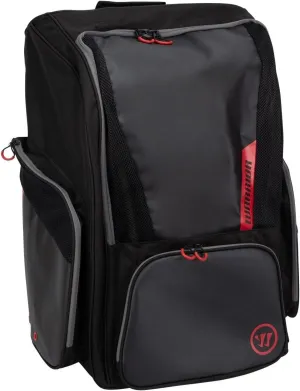 WARRIOR Hockey Pro Carry Backpack Bag (Black/Red)