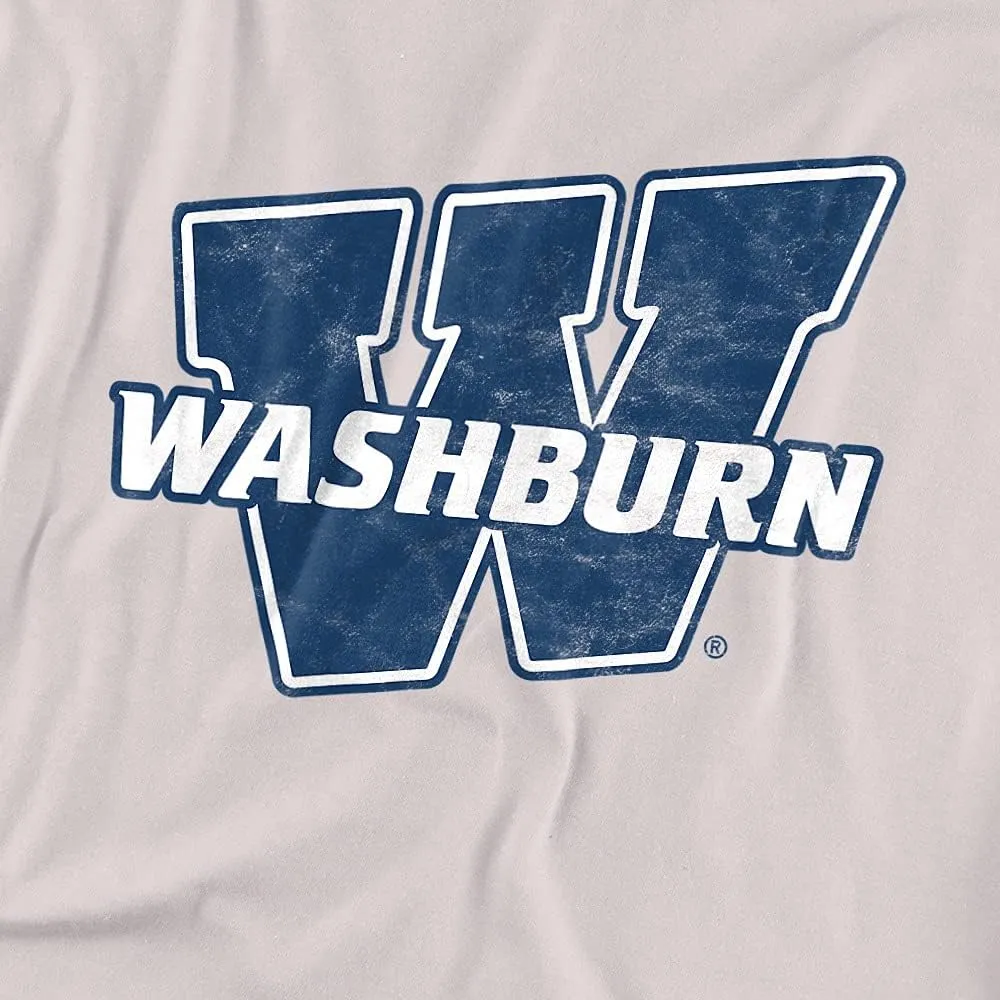 Washburn University Official Distressed Primary Unisex Adult T Shirt