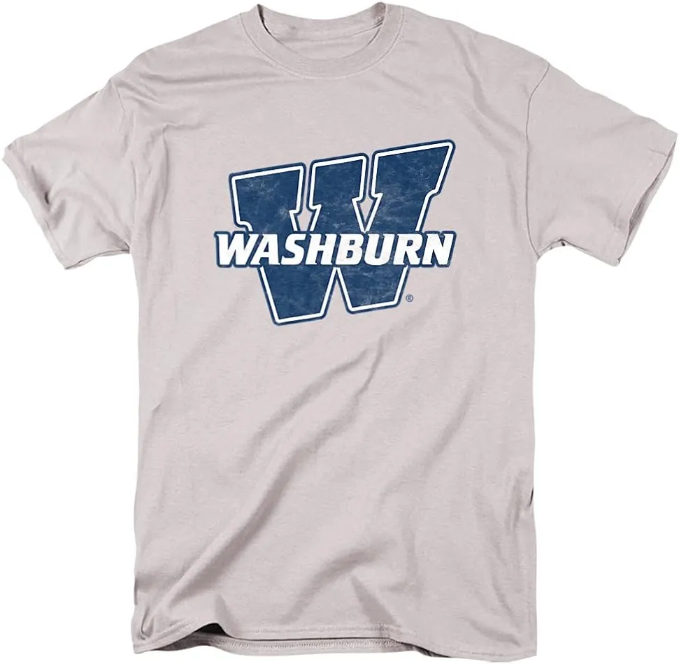 Washburn University Official Distressed Primary Unisex Adult T Shirt