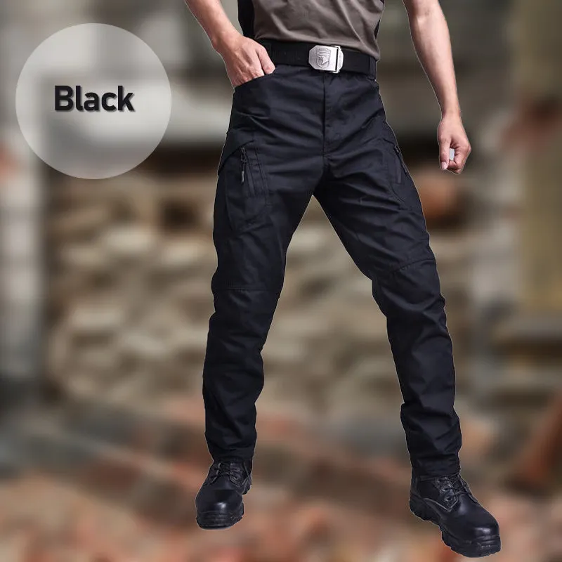 Waterproof Abrasion-Resistant Multi-Pocket Tactical Pants