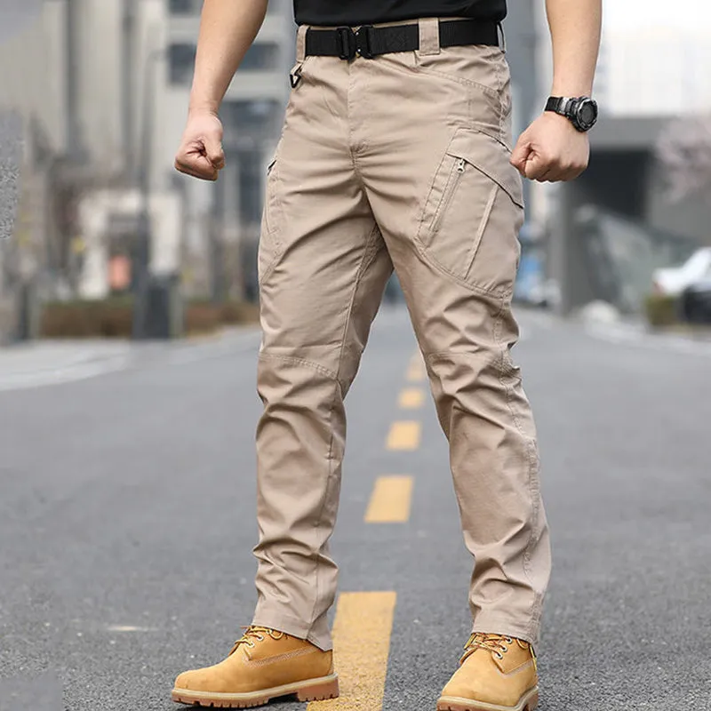 Waterproof Abrasion-Resistant Multi-Pocket Tactical Pants