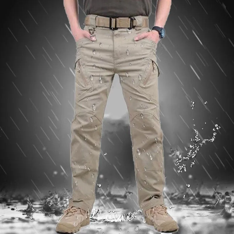 Waterproof Abrasion-Resistant Multi-Pocket Tactical Pants