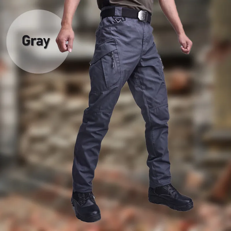 Waterproof Abrasion-Resistant Multi-Pocket Tactical Pants