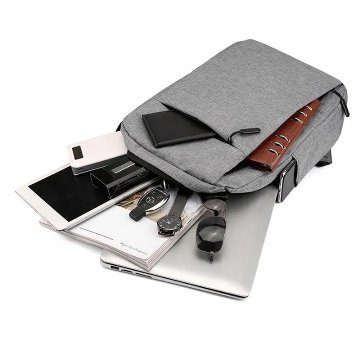 Waterproof Backpack with USB Charging Port