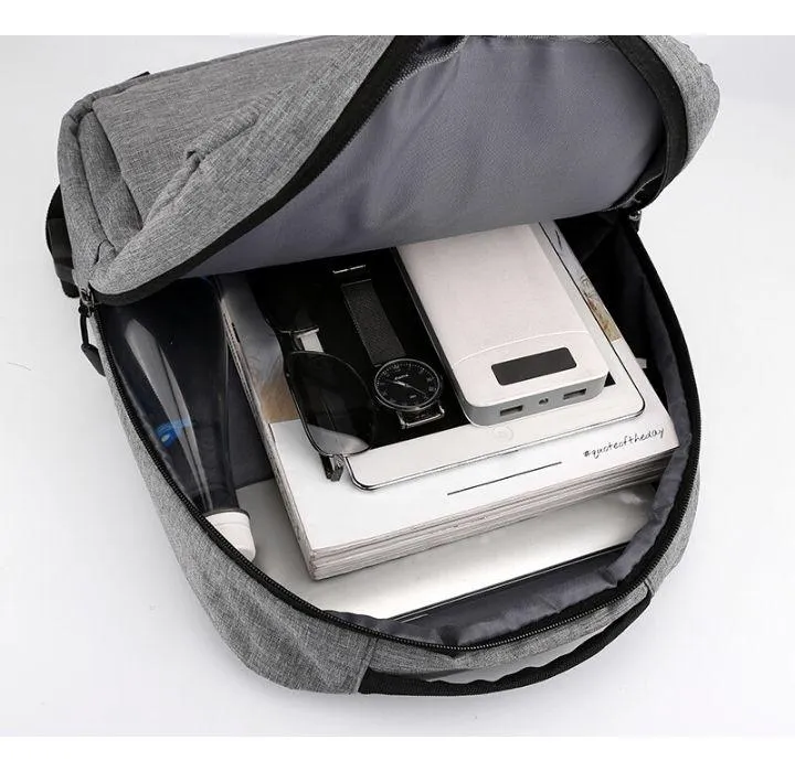 Waterproof Backpack with USB Charging Port