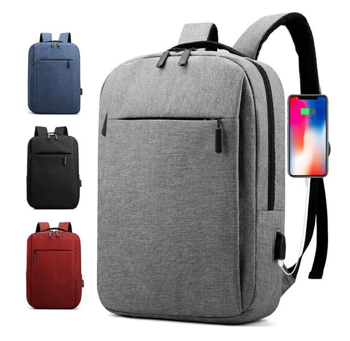 Waterproof Backpack with USB Charging Port