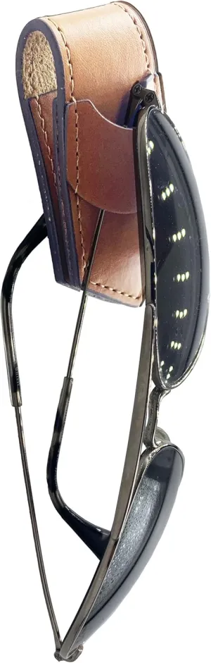 Wearable Magnetic Glasses Holder/Keeper for Sunglasses, Eyeglasses/Use on Shirt Collar, Backpack, Purse, Bag
