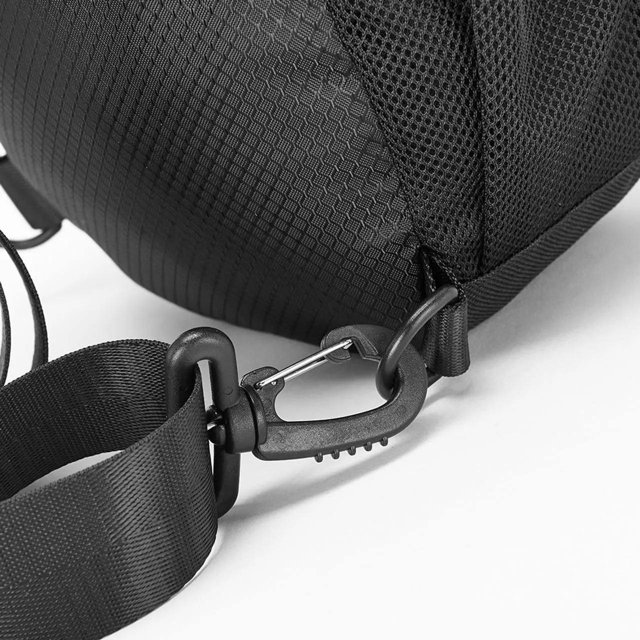 WESTEND Black Crossbody Sling Bag with Adjustable Strap for Traveling, Hiking, Daypack for Men and Women