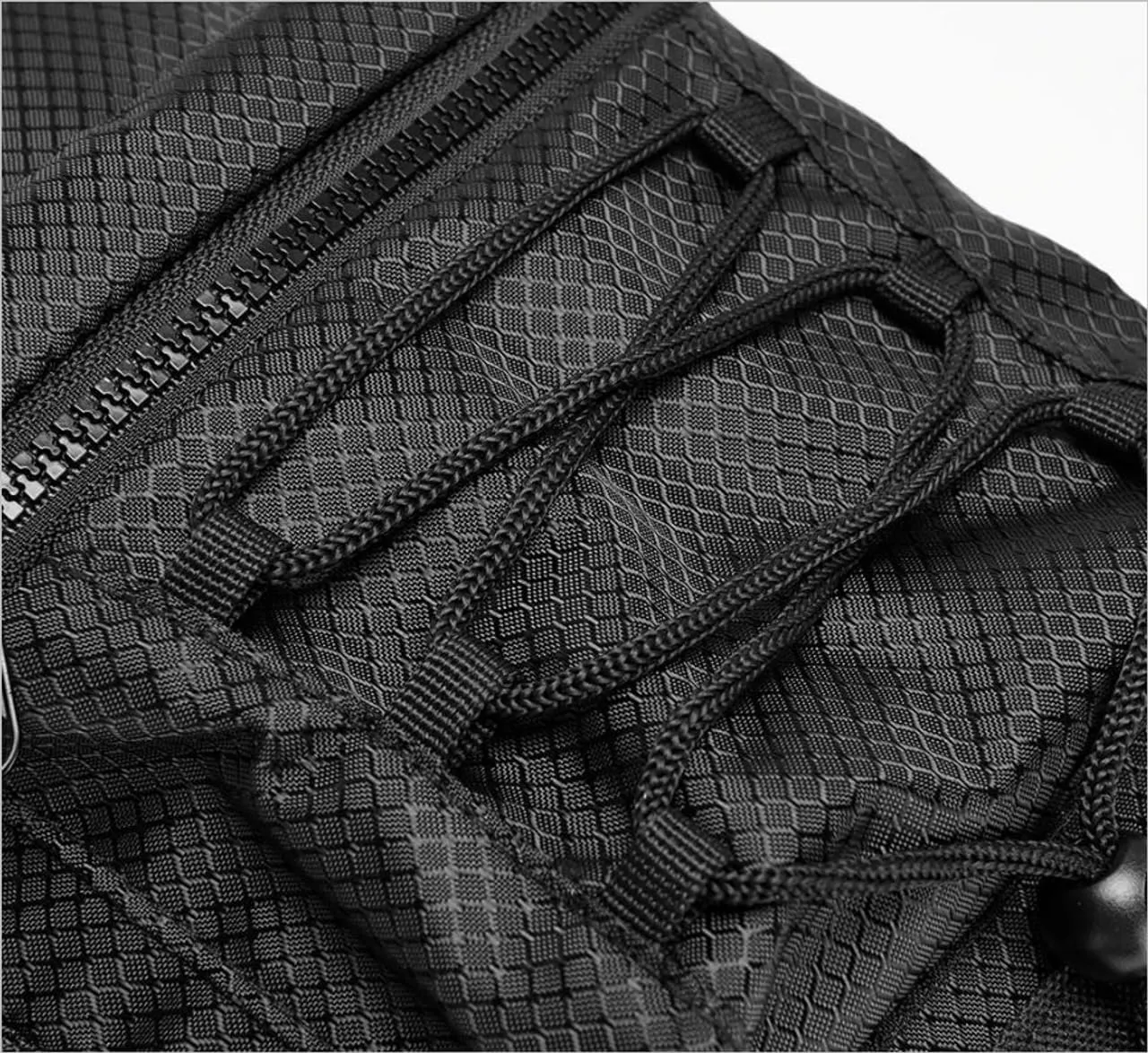 WESTEND Black Crossbody Sling Bag with Adjustable Strap for Traveling, Hiking, Daypack for Men and Women