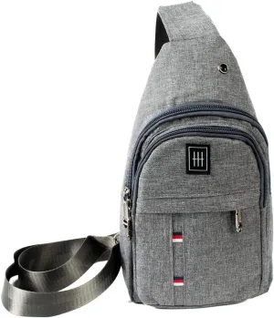 WESTEND Crossbody Canvas Sling Bag with Adjustable Strap-Travel Small Daypack