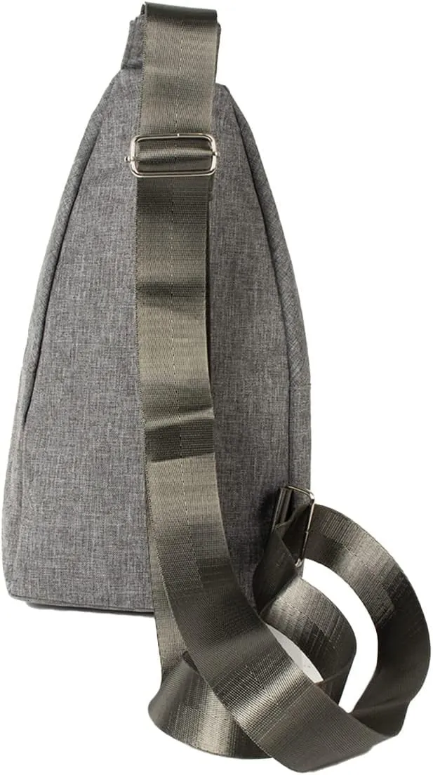 WESTEND Crossbody Canvas Sling Bag with Adjustable Strap-Travel Small Daypack