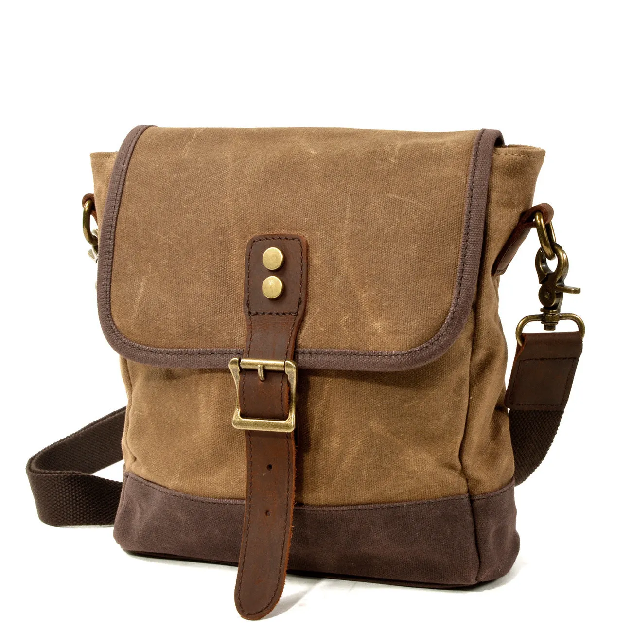 Winston | Vintage Crossbody Bag with Secure Buckle Closure