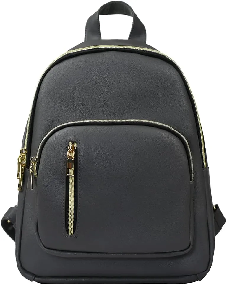Women Mini Backpack Purse PU Leather Anti-theft Backpack Ladies Fashion Casual Travel Daypack Rucksack