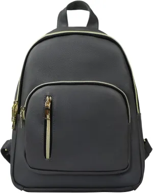 Women Mini Backpack Purse PU Leather Anti-theft Backpack Ladies Fashion Casual Travel Daypack Rucksack