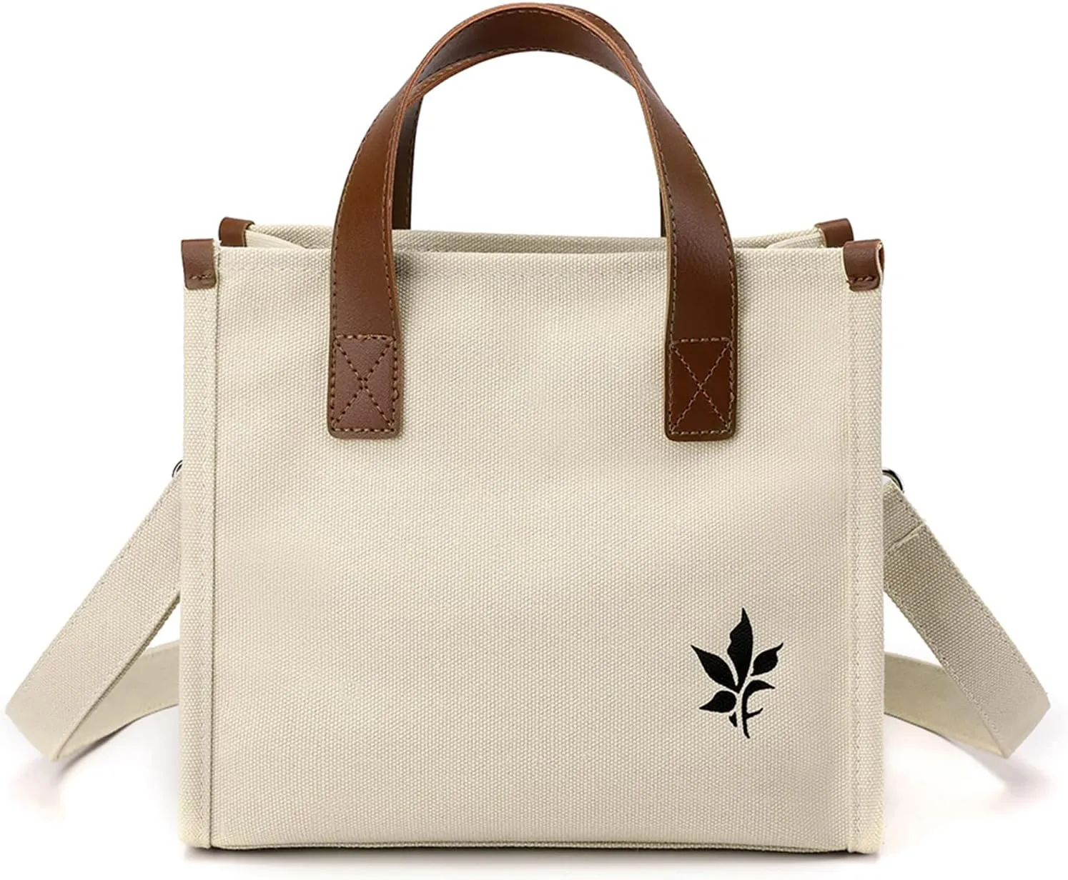 Women Shoulder Bag Canvas Handbag Crossbody Bag Multifunctional Top Handle Bag Casual