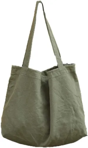 Women Shoulder Canvas Tote Handbag Work Bag
