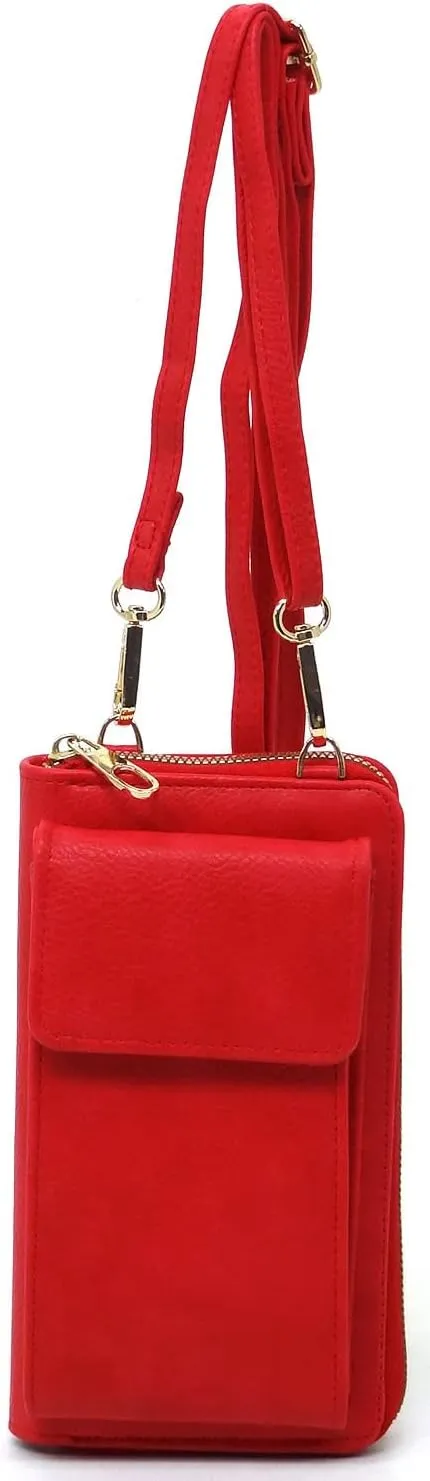 Women Small Crossbody Bag Cell Phone Purse Vintage Messenger Shoulder Bag