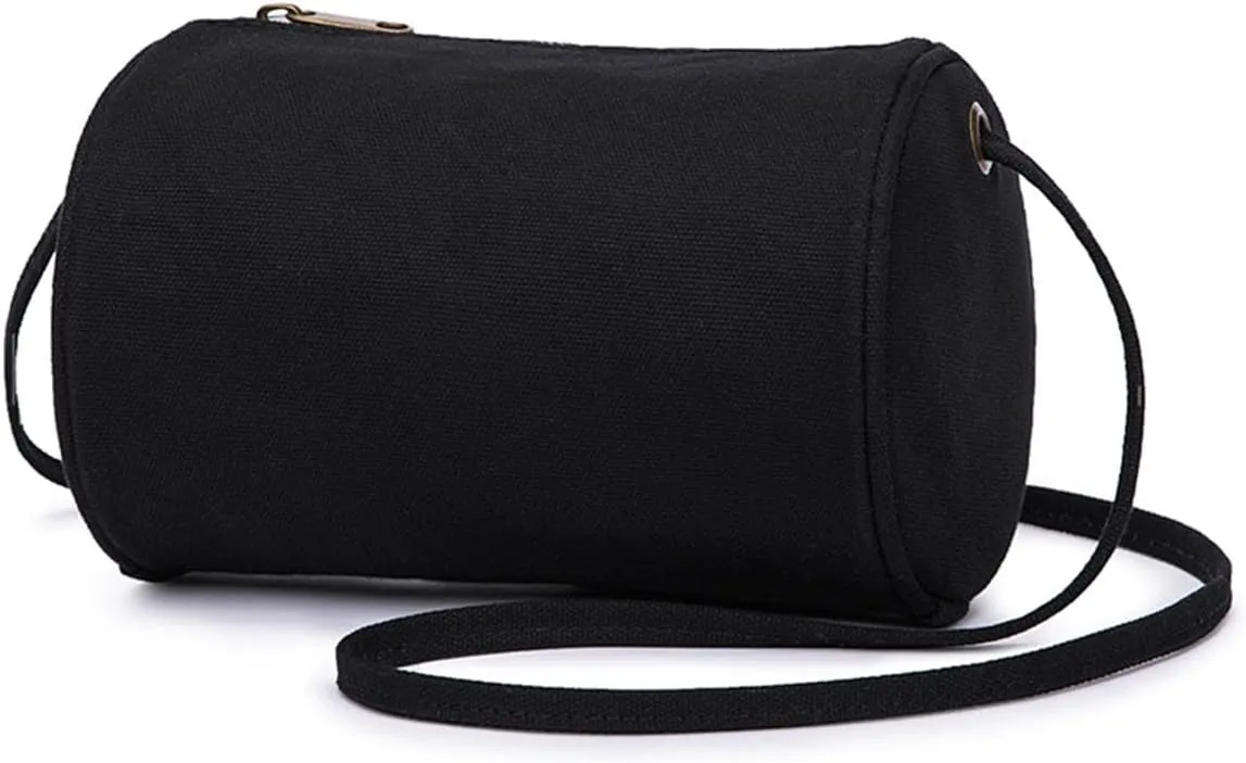 Womens Casual Cylinder Shape Handbag Simply New Popular Shoulder Bag