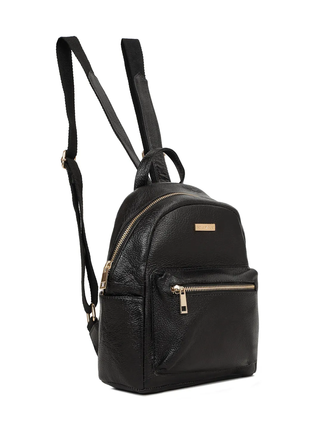 Women's Texture Leather Backpack