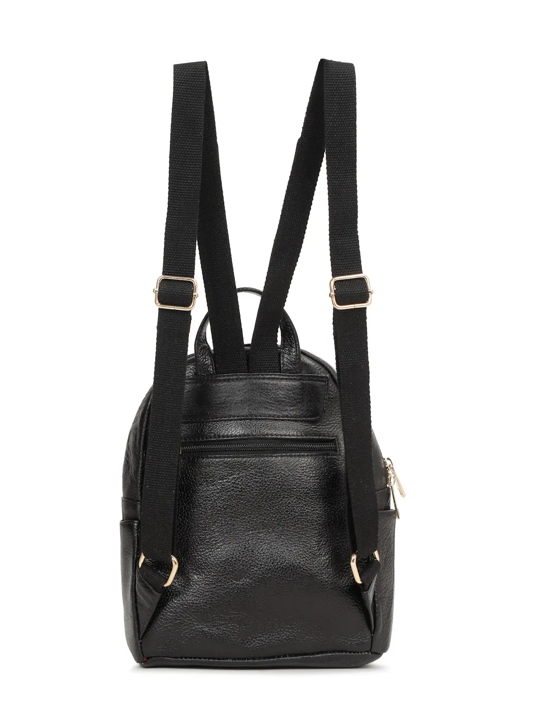 Women's Texture Leather Backpack
