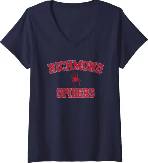 Womens University of Richmond Spiders Campus Classic V-Neck T-Shirt