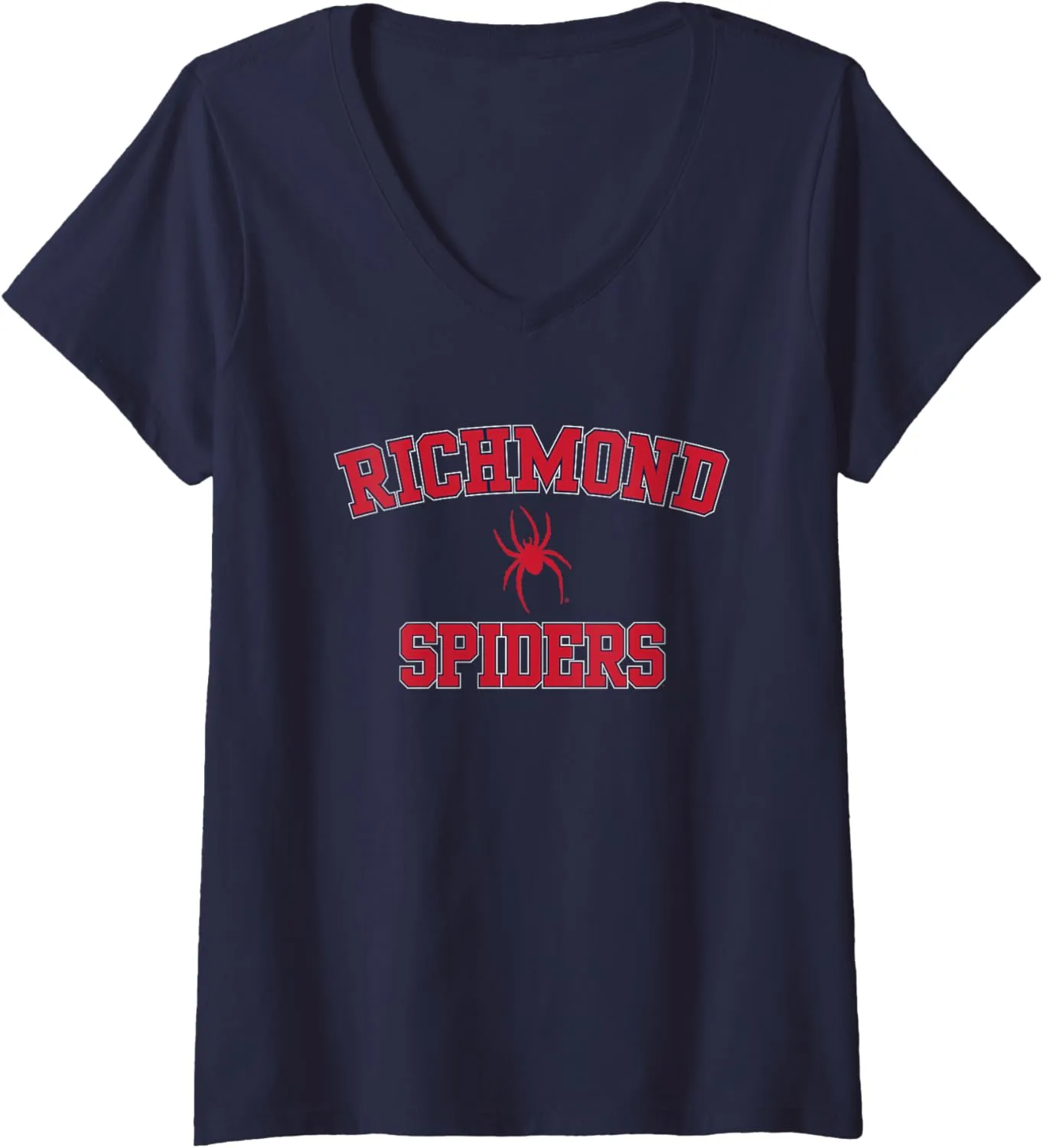 Womens University of Richmond Spiders Campus Classic V-Neck T-Shirt