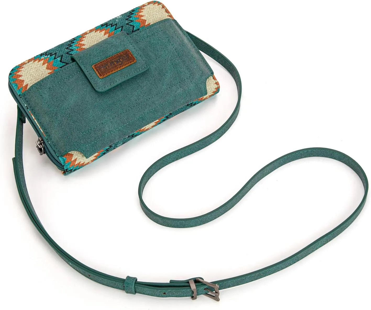 Wrangler Crossbody Wallet Purse Women's Cellphone Bag with RFID Card Slots