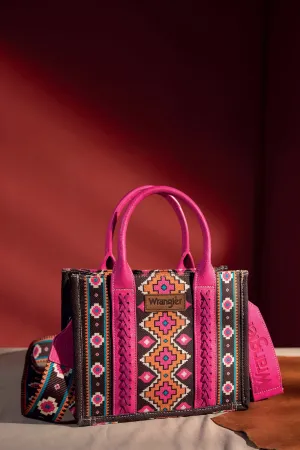 Wrangler Southwestern Cross Body Bag - X4W2950BAG - Hot Pink