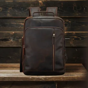Wyoming™ | Crazy Horse Leather Backpack