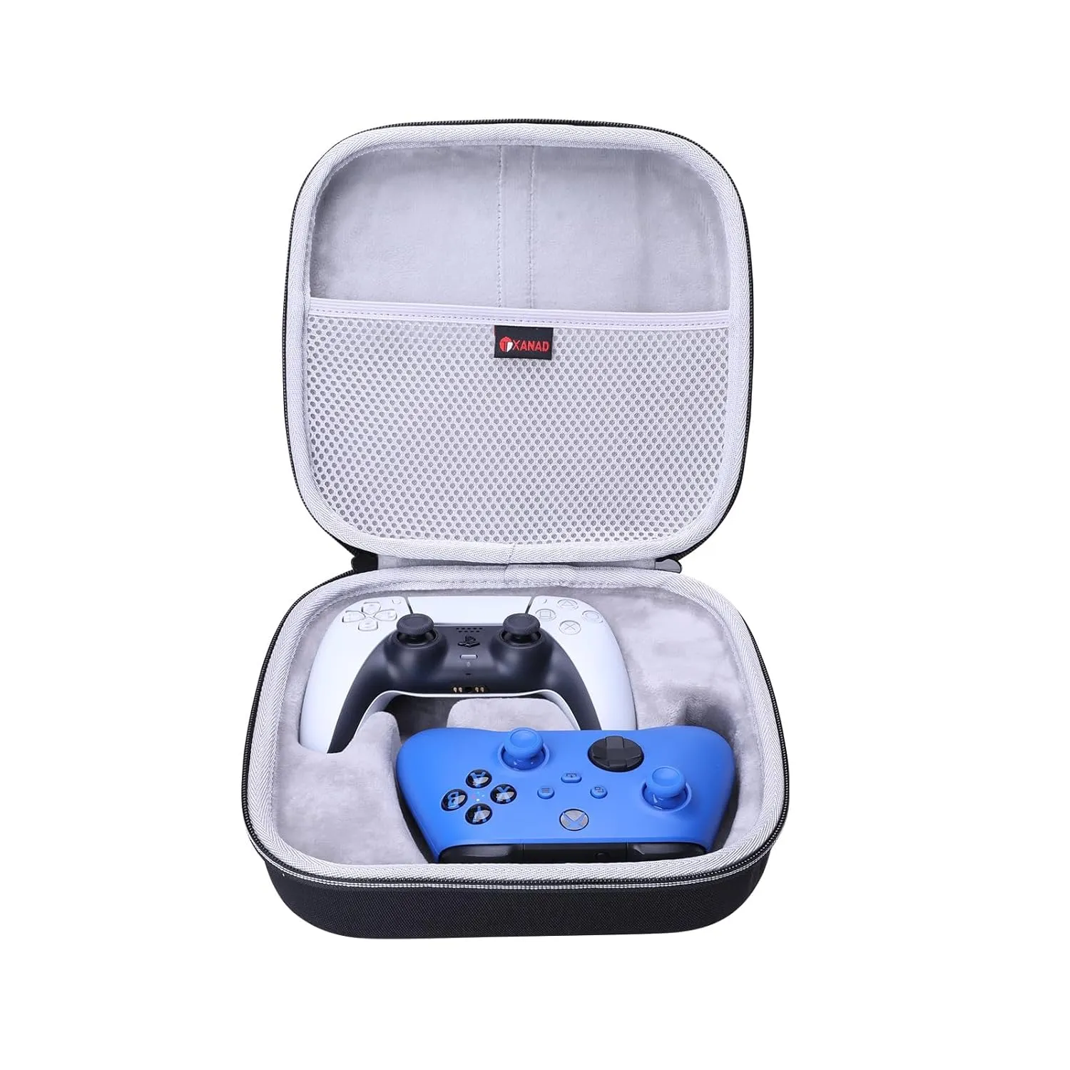 XANAD 2-in-1 Controller Case for Xbox/Playstation/Nintendo Switch/PowerA/ELISWEEN/GameSir/Diswoe/TIANHOO Wireless Controller - Hard Travel Protective Carrying Storage Bag