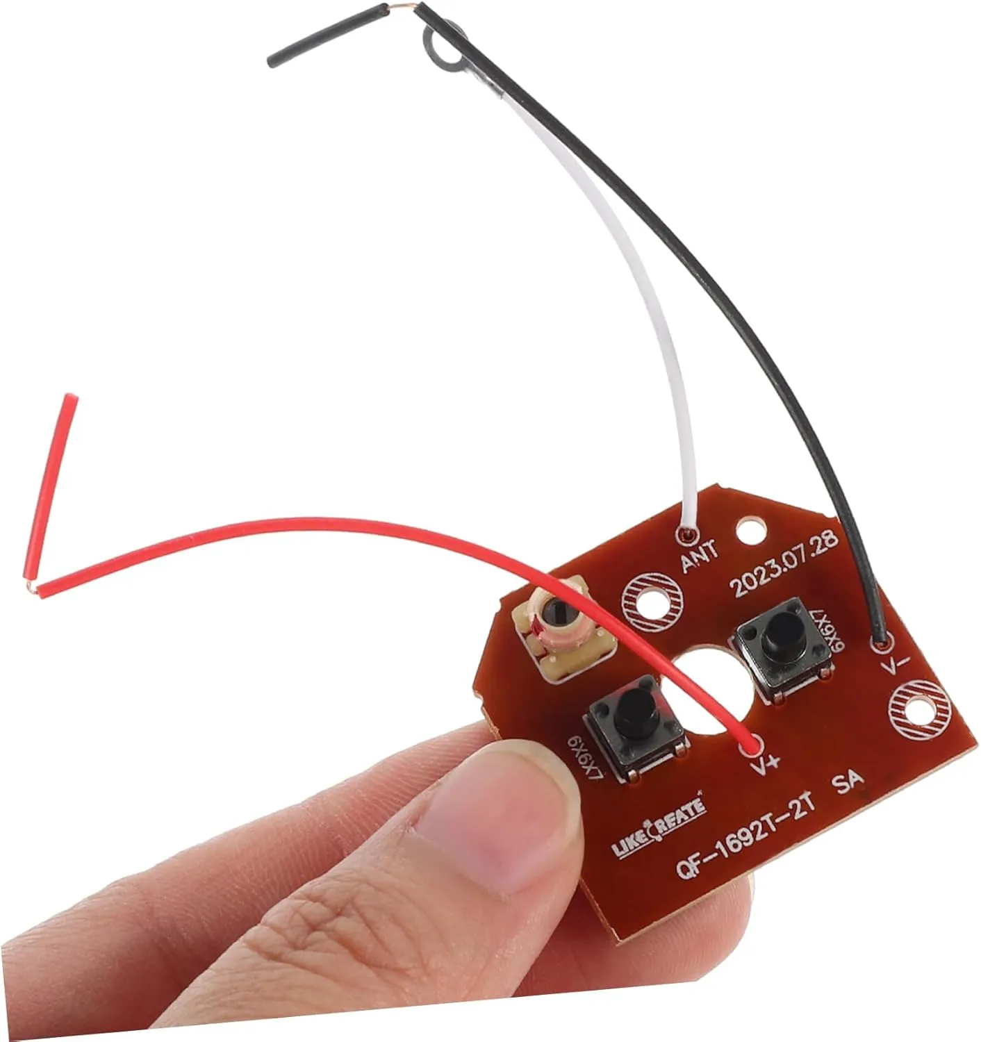 YARNOW 2 Sets Remote Control Module Kit Frequency Two Transmitter and Receiver Board for DIY Electric Circuits Educational Experiments and Remote Control Cars