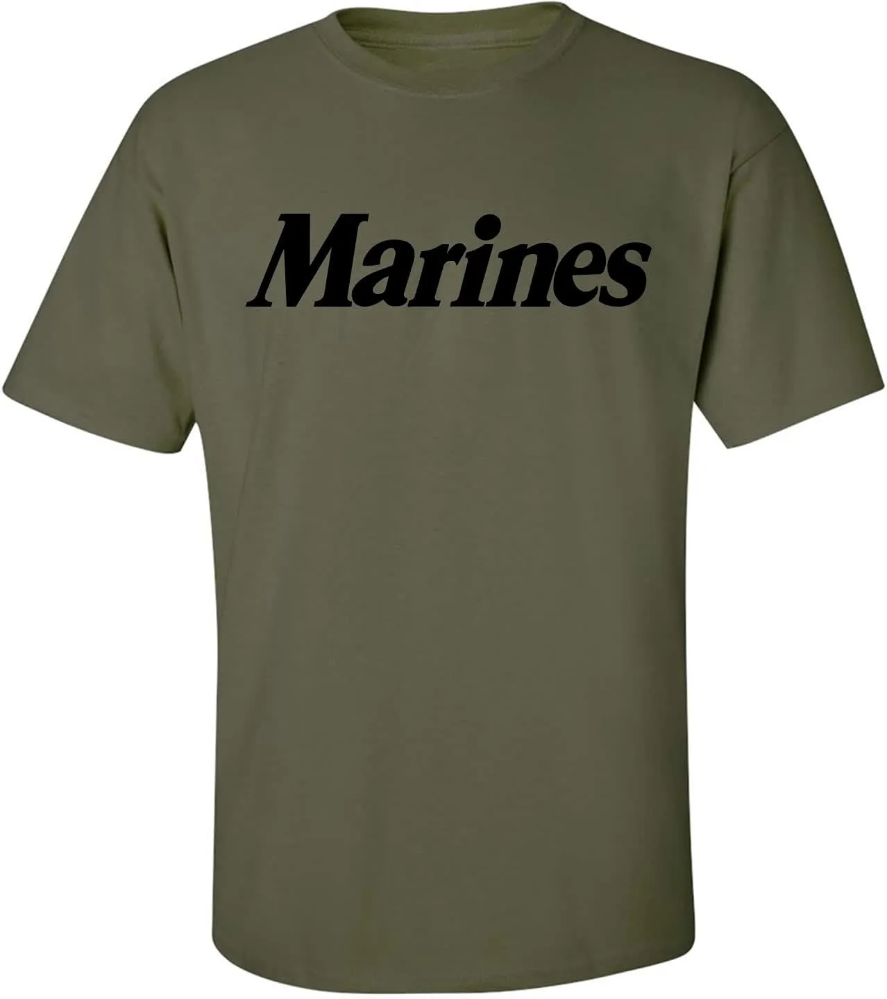 Youth Marines Short Sleeve T-Shirt in Military Green