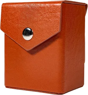 Yusei's Deck Box Replica, 80 Size, Hard Shell, Faux Leather, Belt Loop, Compatible with Yu-Gi-Oh!, Magic: The Gathering, Pokemon TCG, Cardfight!! Vanguard