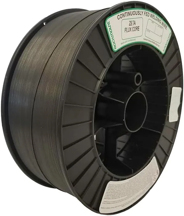 Zeta Flux Core Wire: 1/16" Dia., Hardfacing for High Abrasion, Gas Required