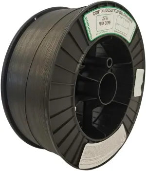 Zeta Flux Core Wire: 1/16" Dia., Hardfacing for High Abrasion, Gas Required