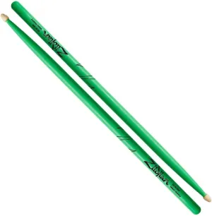 Zildjian 5ACWDGG 5A Acorn Wood Neon Drumsticks - Green