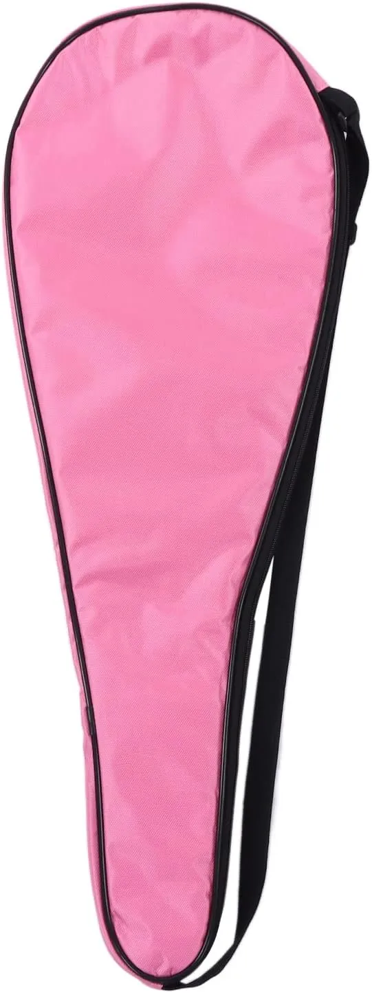 ZJchao Squash Racquet Cover Bag Lightweight Padded Racket Carrying Bag Adjustable Shoulder Strap Unisex